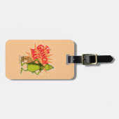 Étiquette À Bagage Grille | Grinch & Max Starburst (Devant horizontal)