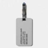 Étiquette À Bagage Grinch classique | Fonctionnera pour le devis de h (Dos Vertical)