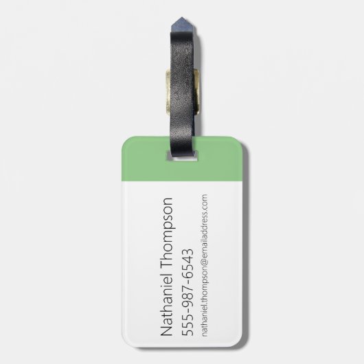 Étiquette À Bagage Grizz & Nom Nom - #InternetFamous (Dos Vertical)