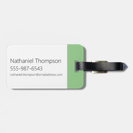 Étiquette À Bagage Grizz & Nom Nom - #InternetFamous (Dos horizontal)