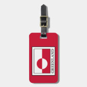 Étiquette À Bagage Groenland (Devant Vertical)