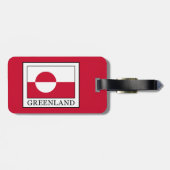 Étiquette À Bagage Groenland (Dos horizontal)