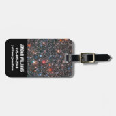 Étiquette À Bagage Gros De La Voie Lactée. (Devant horizontal)