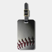 Étiquette À Bagage Gros plan de base-ball (Devant Vertical)