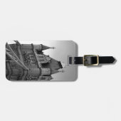 Étiquette À Bagage Gros plan du London Tower Bridge (Devant horizontal)