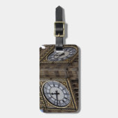 Étiquette À Bagage Gros plan sur Big Ben London (Devant Vertical)