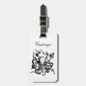 Étiquette À Bagage Grosse pieuvre Thunder_Cove (Devant Vertical)