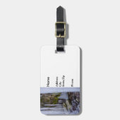 Étiquette À Bagage Grotte De Glace (Devant Vertical)