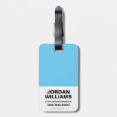 Étiquette À Bagage Groupe de la Ligue de la justice de Chibi (Dos Vertical)