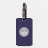 Étiquette À Bagage Grumpy Sun, Sleepy Moon (Dos Vertical)