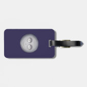 Étiquette À Bagage Grumpy Sun, Sleepy Moon (Dos horizontal)