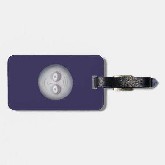 Étiquette À Bagage Grumpy Sun, Sleepy Moon (Dos horizontal)