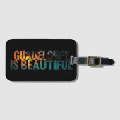 ÉTIQUETTE À BAGAGE GUADELOUPE (Devant Horizontal)