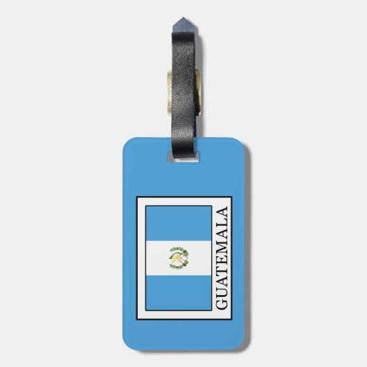 Étiquette À Bagage Guatemala (Dos Vertical)