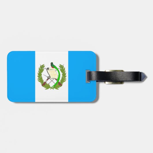 Étiquette À Bagage Guatemala (Dos horizontal)