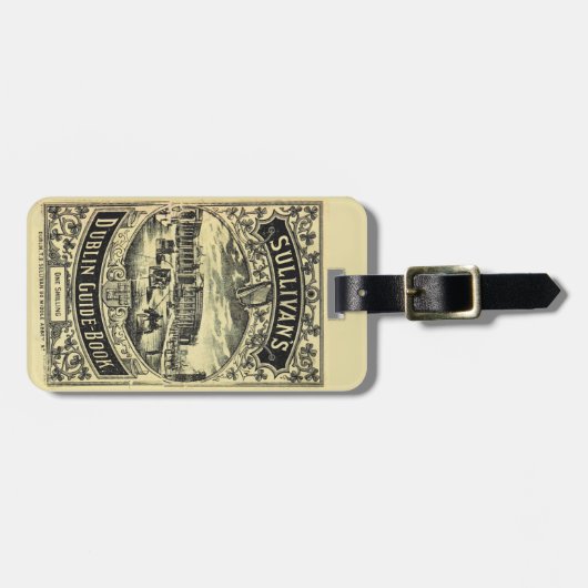 Étiquette À Bagage Guide d'Irlande de Dublin (Devant horizontal)