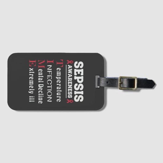 Étiquette À Bagage Guide T.I.M.E. (Devant Horizontal)