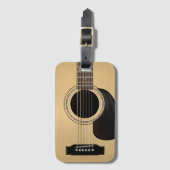 Étiquette À Bagage Guitare (Devant Vertical)