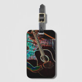 Étiquette À Bagage Guitare 1 bc ltcnm (Devant Vertical)
