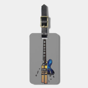 Étiquette À Bagage Guitare 4 cd ltcn