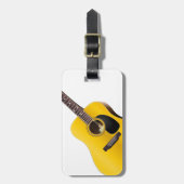 Étiquette À Bagage guitare acoustique (Devant Vertical)
