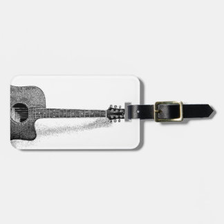 Étiquette À Bagage Guitare classique