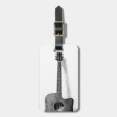 Étiquette À Bagage Guitare classique (Devant Vertical)
