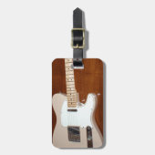 Étiquette À Bagage Guitare électrique (Devant Vertical)