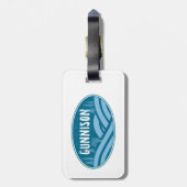 Étiquette À Bagage Gunnison Colorado en plein air (Dos Vertical)