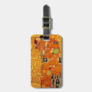 Étiquette À Bagage Gustav Klimt Arbre de Vie : Art nouveau symboliste