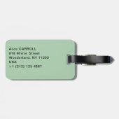 Étiquette À Bagage Gustav Klimt - Bébé / Berceau (Dos horizontal)