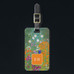 Étiquette À Bagage Gustav Klimt - Jardin des fleurs<br><div class="desc">Jardin aux fleurs - Gustav Klimt en 1905-1907</div>