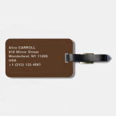 Étiquette À Bagage Gustav Klimt - La Vierge (Dos horizontal)