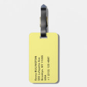 Étiquette À Bagage Gustav Klimt - Le baiser (Dos Vertical)