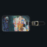 Étiquette À Bagage Gustav Klimt - Mort et vie<br><div class="desc">Décès et vie - Gustav Klimt,  Huile sur toile,  1910-1915</div>