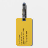 Étiquette À Bagage Gustav Klimt - Portrait d'Adele Bloch-Bauer I (Dos Vertical)