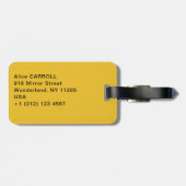 Étiquette À Bagage Gustav Klimt - Portrait d'Adele Bloch-Bauer I (Dos horizontal)