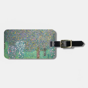 Étiquette À Bagage Gustav Klimt - Roseraies sous les Arbres