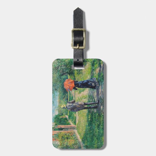 Étiquette À Bagage Gustave Caillebotte - Le chemin vers le haut (Devant Vertical)