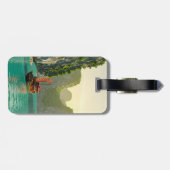 Étiquette À Bagage Ha Long Bay Vietnam Travel (Dos horizontal)