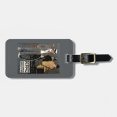 Étiquette À Bagage Habillement de messieurs de Kehl de confection (Devant horizontal)