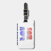 Étiquette À Bagage Hakuna Matata Bébé & Enfants : Conception de coule (Devant Vertical)