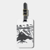 Étiquette À Bagage Hakuna Matata Fish Art Imprimer (Devant Vertical)