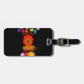 Étiquette À Bagage Hakuna Matata mignon bébé lion roi conception (Devant horizontal)