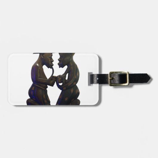 Étiquette À Bagage Hakuna Matata S'amuser Old School est le meilleur (Devant horizontal)