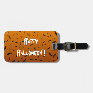 Étiquette À Bagage Halloween - chauves-souris