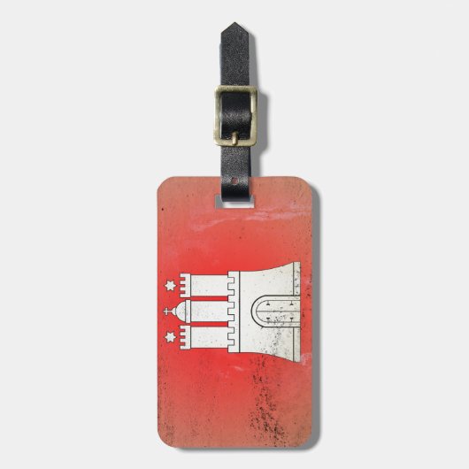 Étiquette À Bagage Hambourg (Devant Vertical)