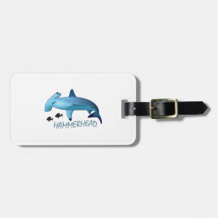 ÉTIQUETTE À BAGAGE HAMMERHEAD SHARK HAMMERHEAD