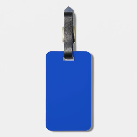 Étiquette À Bagage Handicap désactivé symbole ajouter le message bleu (Dos Vertical)
