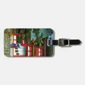 Étiquette À Bagage Hanga frais de tibia de Nara Hasui Kawase de (Devant horizontal)